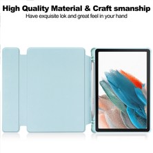 XFashion Samsung Galaxy Tab A9+ Tablet Kılıfı 360 Derek Dönen Stand Pu+ Akrilik Kapak (Klavye Olmadan) (Yurt Dışından)