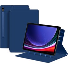 XFashion Samsung Galaxy Tab S9 Manyetik Tablet Kılıf Pu Deri Stand Anti-Damla Tablet Kapak (Yurt Dışından)