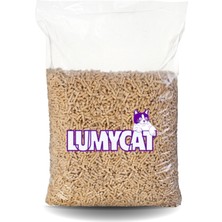 Lumycat %100 Doğal Çam Peleti Kedi Kumu 6mm Tozsuz 40 Litre