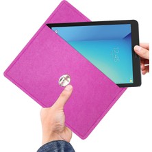 Ankaflex Pembe Renk Keçe Tablet Taşıma El Çantası