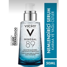 Vichy Mineral 89 50 ml Nemlendirici Serum Tüm Cilt Tipleri İçin Hyalüronik Asit ve Termal Su