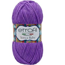 Etrofil Yonca Baby 5 Adet Organik Kadife Ip No 70608