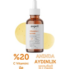 Aspel Aydınlatıcı ve Ton Eşitleyici C Vitamini Serum 30 ml