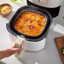 Philips Xxl 7,3 Litre Yüksek Hacim, Twin Turbostar Teknolojili Ultra Premium Airfryer Inci Beyazı - LUCİOLE BEYAZ LAMBADER HEDİYE!