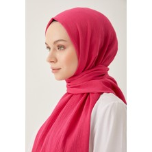 Fresco Scarfs Kadın Tesettür İpeksi Krinkıl Şal