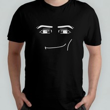Pixxa Roblox Man Face %100 Pamuklu Bisiklet Yaka T-Shirt Model - 2