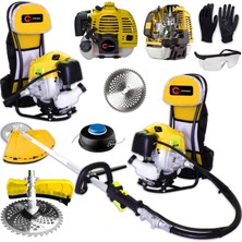 Jack Power X-Torq Power  1200 Metal Şanzıman 12 Hp Sırt Tipi Benzinli Motorlu Ot Çalı Çim Biçme Tırpan