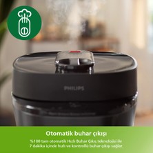 Philips All In One Cooker Elektrikli Düdüklü Tencere, 5l Kapasite 35 Farklı Program 30 Dk’da Leziz Yemekler