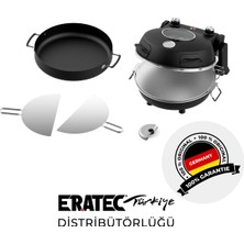 Eratec Pm-27 Taş Fırın Seti (Yeni Model) Lahmacun , Grill ve Pizza Makinesi