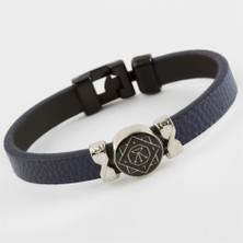 Feryal Yuvarlak Suni Deri Bileklik