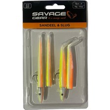 Savage Gear Sandeel And Slug 10CM 10GR 4+2 Adet Suni Silikon Yem