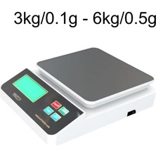 Wangchuang 6kg 0.5g Su Geçirmez Dijital Mutfak Terazisi LCD Ekran Yüksek Hassasiyetli Gıda Terazisi (Yurt Dışından)