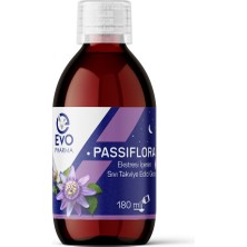 Evo Pharma Evopharma Passiflora Ekstresi Içeren Sıvı Takviye Edici Gıda 180 Ml