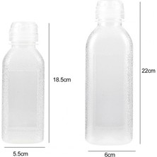 Wangchuang 500ML 300/500ML Sıkıştırılmış Yağ Şişesi Ölçekli Temizle Görünür Sıcak Sos Sirke Sıvı Çeşni Konteyner Dağıtıcı (Yurt Dışından)