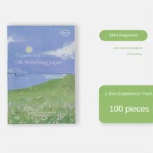 3liyao Stil B 1 Adet 1 ~ 10 Adet Yeşil Çay Yüz Yağı Kurutma Kağıdı Kağıt Temizleme Yüz Yağ Kontrolü Emici Kağıt Kadın Güzellik Makyaj Aksesuarları (Yurt Dışından)