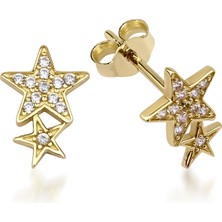 Kairos Jewelry 14 Ayar Altın İkili Yıldız Taşlı Çivi Küpe

KRS-K38-14GEZ