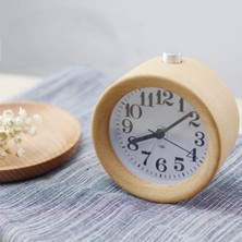Aqqogib Ahşap Çalar Saat Doğal (Yurt Dışından)