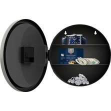 Aqqogib Gizli Kasalı Duvar Saati, 10" (Yurt Dışından)
