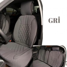 Fresh Start 
geely Emgrand Uyumlu Lüks Oto Koltuk Minderi Ön Arka 5'li Takım Gri