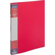 Kraf Sıkıştırmalı Dosya AB307A Kırmızı