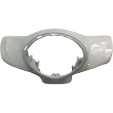 Moto Express Yamaha DELIGHT115 2013-2016 Far Kafa Çerçevesi Grenajı Muhafazası Beyaz A