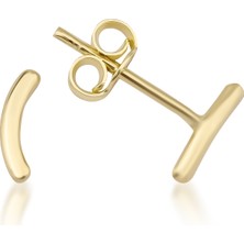 Kairos Jewelry 14 Ayar Altın Kavisli Çizgi Çivi Küpe

KRS-K46-14GE