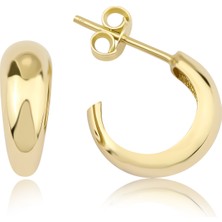 Kairos Jewelry 14 Ayar Altın Dome Sade Halka Küpe
KRS-K54-14GE