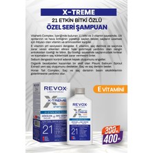 Revox X-Treme Dökülen Saçlar Için 21 Etkin Bitki Özlü Şampuan 400 ml