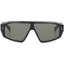 Hermossa Hm 1624 C1 Geometrik Siyah Unisex Güneş Gözlüğü