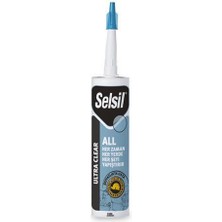Selsil Hibrit Ultra Clear Yapıştırıcı 290 ml