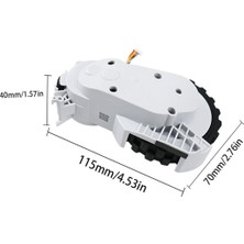 Talent E10/ B112/ E12/ C103/ 3c Gelişmiş Sürüm Robotlu Süpürge Yedek Parçalar Sol ve Sağ Tekerlekler Için (Yurt Dışından)