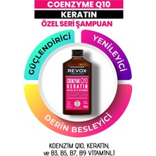 Revox Koenzim Q10, Keratin + B Vitamin Kompleks Saç Bakım Şampuanı / 360 ml