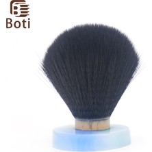 Danlu 22MM Boti Fırça-Siyah Sentetik Saç Knot Ampul Tipi Günlük Özel Sakal Bakım Aracı El Yapımı Sakal Şekillendirme Kiti (Yurt Dışından)