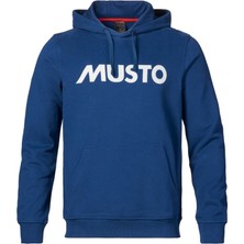 Musto Logo Kapişonlu Erkek Sweat Shırt