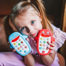Runjing Bebek Müzikli Oyuncaklar, Işıklı ve Sesli Bebek Köpekbalığı Telefon Oyuncakları, Bebekler Için Diş Çıkarma Telefonu Oyuncak - Çocuklar ve Yeni Yürümeye Başlayan Çocuklar Için Oynay (Yurt Dışından)