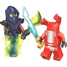 Runjing 24 Adet Set Ninjago Mini Rakamlar Kai Jay Sensei Wu Usta Yapı Taşları Oyuncaklar (Yurt Dışından)