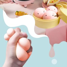 Runjing 3pcs Buharda Pişirilmiş Piglet Fidget Oyuncakları, Duyusal Oyuncaklar Anksiyete Giderici Öğeler Bambu Vapurlu Piglet, Mini Stres Topları Için Stres Giderici Hediyeler (Yurt Dışından)