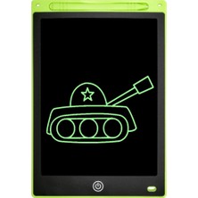 Runjing LCD Yazma Tableti Doodle Tahtası, Çocuklar Için 12 Inç Çizim Tableti Yazma Tableti, Erkek Kız Oyuncakları Çizim Tahtası Eğitici Oyuncaklar Ev ve Ofis Mesaj Notu Grafik Tablet (Yeşi (Yurt Dışından)