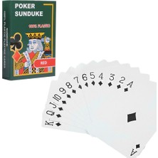 Weather Forecast Siyah Pvc Plastik Su Geçirmez Iskambil Poker Oyun Kağıdı CIN444SY