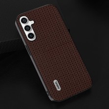 Cool-M Samsung Galaxy M54 5g / F54 5g Koruyucu Kılıf Cowhide Deri Kaplamalı Pc+Tpu Telefon Kapağı (Yurt Dışından)