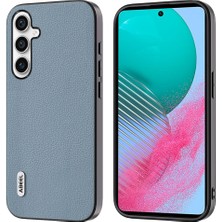 Cool-M Samsung Galaxy M54 5g / F54 5g Şok Geçirmez Kasa Litchi Doku Cowhide Deri + Pc + Tpu Telefon Kapağı (Yurt Dışından)