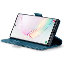 Cool-M Samsung Galaxy Note 10 Plus 4g Rfıd Engelleme Cüzdan Kılıfı Deri Stand Telefon Kapağı (Yurt Dışından)