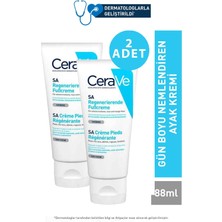 Cerave Sa Regenerierende Fubcreme Kuru Sertleşmiş & Çatlamış Ayaklar Için 88 ml 2 Adet