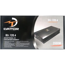 Dator Dtr 120.4 Profesyonel 4 Kanal Anfi 3500W