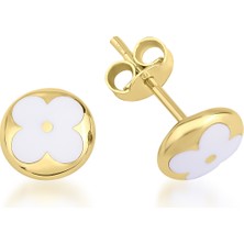 Kairos Jewelry 14 Ayar Altın Beyaz Mineli Çiçek Desen Çivi Küpe
KRS-K77-14GEZ