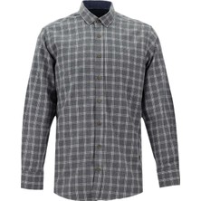 Kiğılı Uzun Kol Regular Fit Ekose Oduncu Pamuklu Gömlek