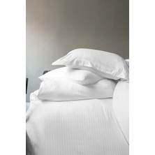 Pure White Beyaz 300 Tc saten King Ebat Nevresim Takımı