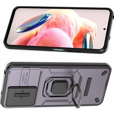 Lnobern Poco X5 Pro Için Telefon Kılıfı [düşmeye Karşı Koruma] Araba Manyetik Halka Tutuculu (Yurt Dışından)