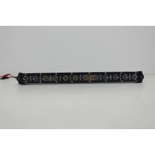 Aracım Oto Aksesuar Tek Sıra Off Road LED Bar 36W 12 LED 35 cm Uyumlu