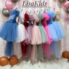 Lisa Kids 1-5 Yaş Kısa Kuyruklu Abiye Elbise